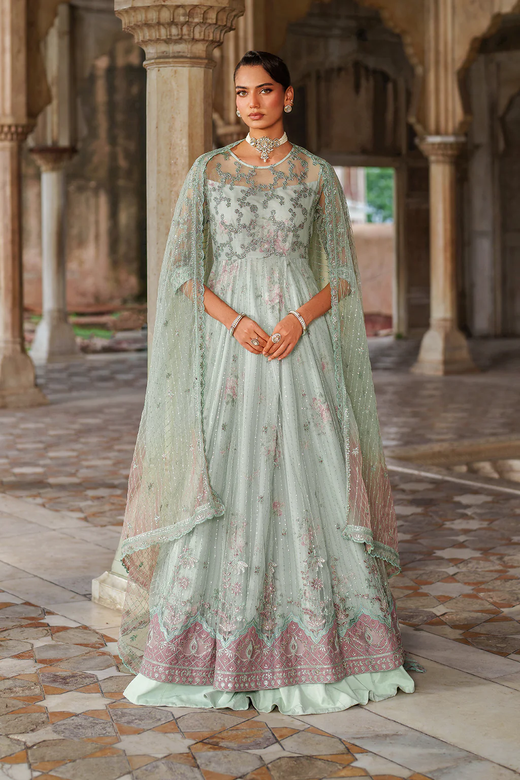 UE-553 Embroidered Net - Image 11