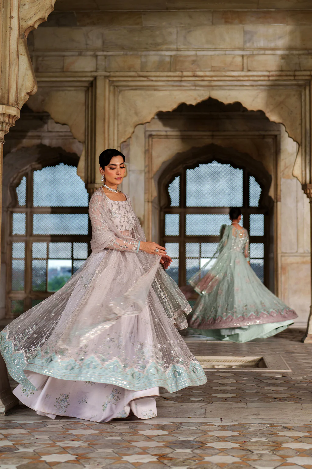 UE-553 Embroidered Net - Image 12