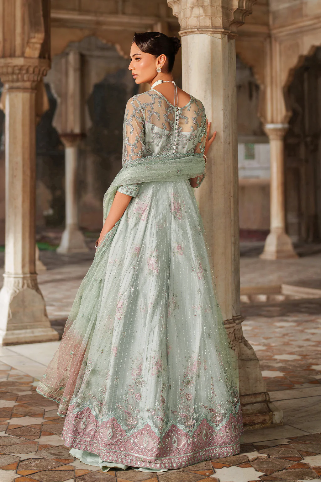 UE-553 Embroidered Net - Image 3