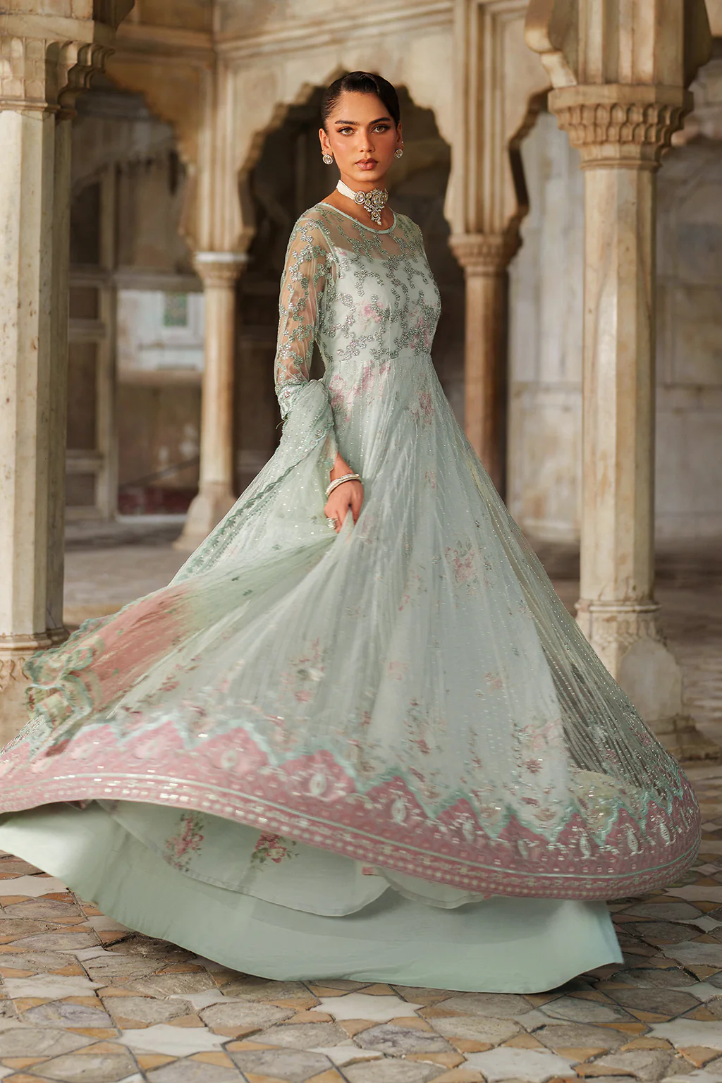 UE-553 Embroidered Net - Image 5