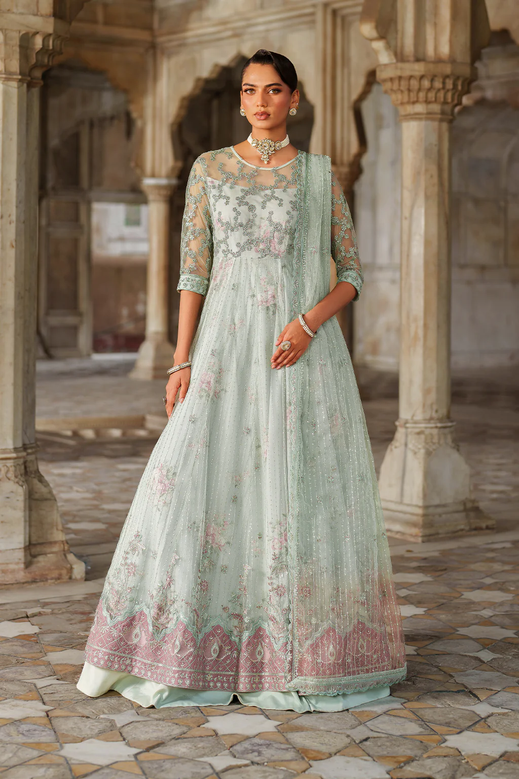 UE-553 Embroidered Net - Image 6