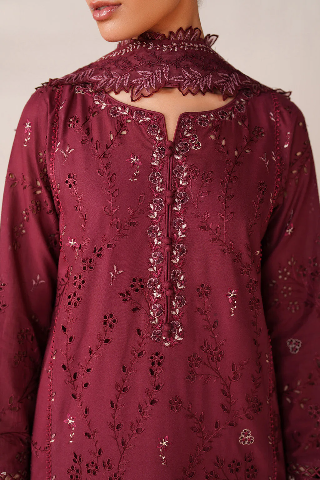 UE-609 Embroidered Lawn - Image 2