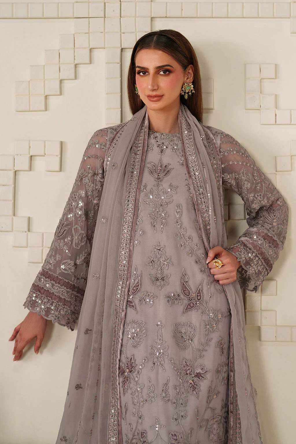 UE-618 Embroidered Chiffon - Image 11