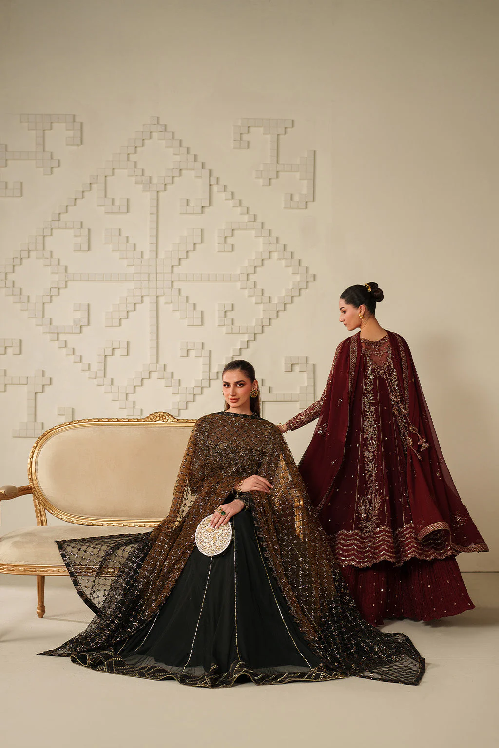 UE-621 Embroidered Chiffon - Image 11