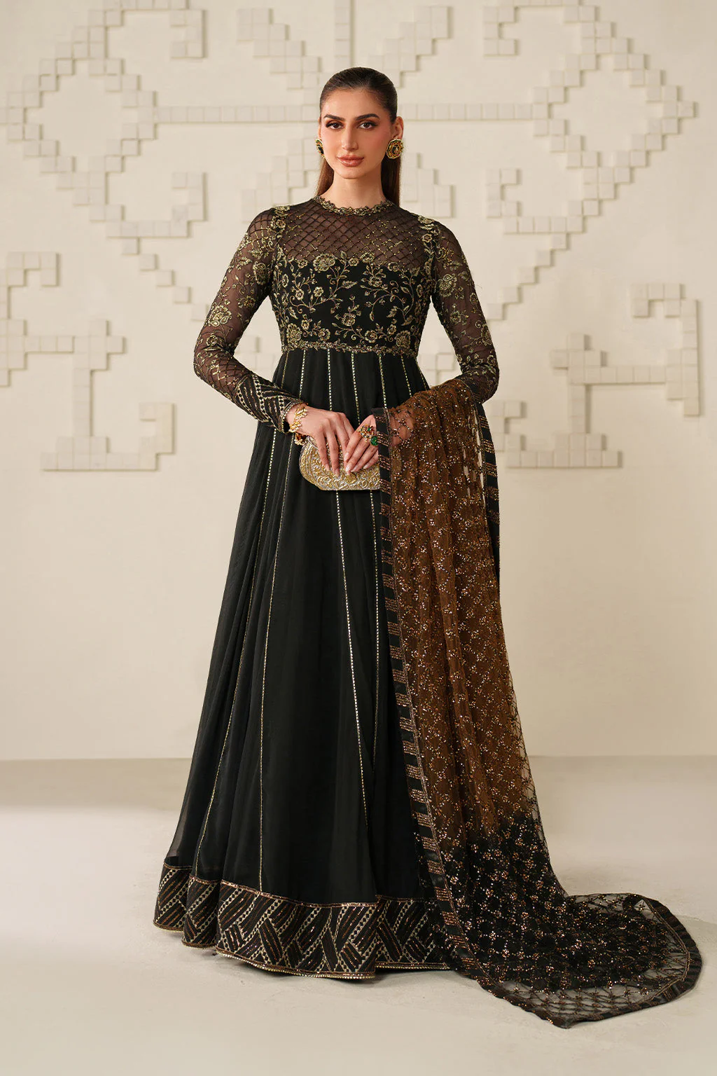 UE-621 Embroidered Chiffon - Image 5