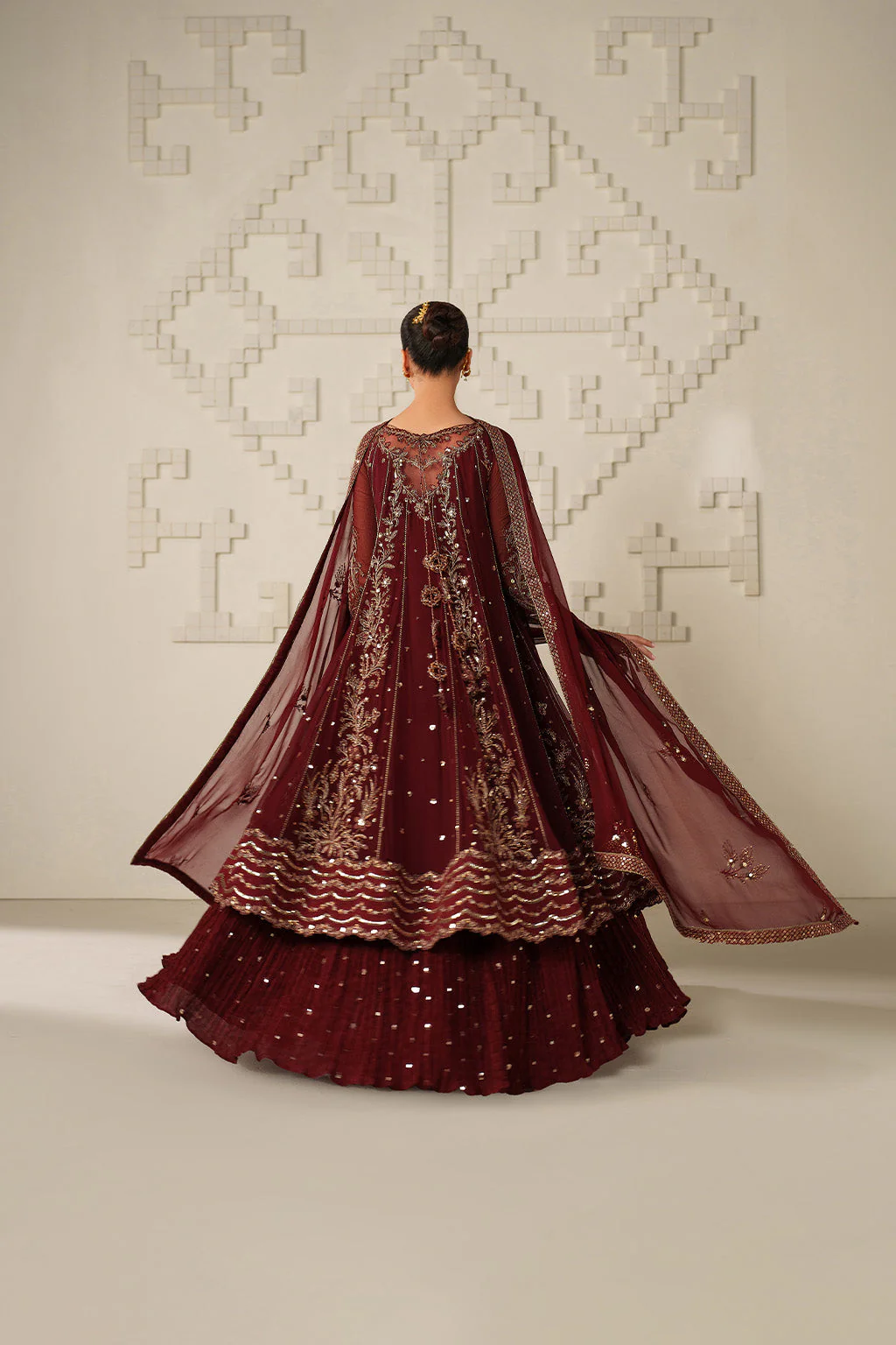UE-622 Embroidered Chiffon - Image 3