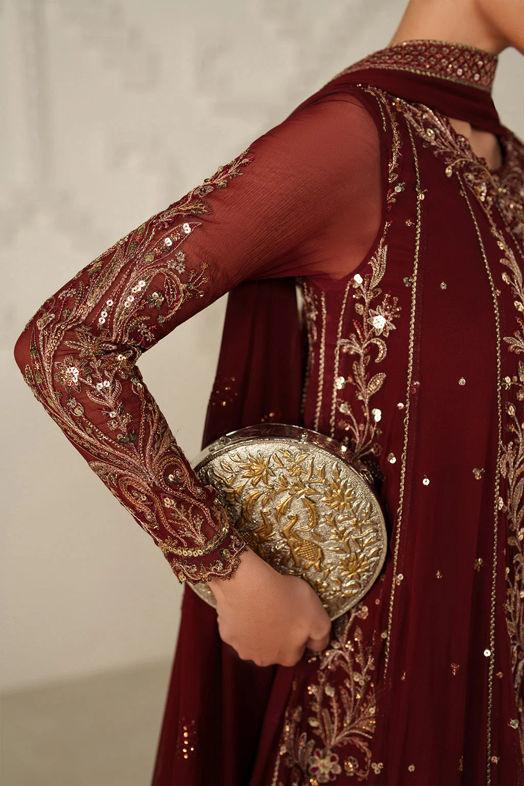 UE-622 Embroidered Chiffon - Image 4