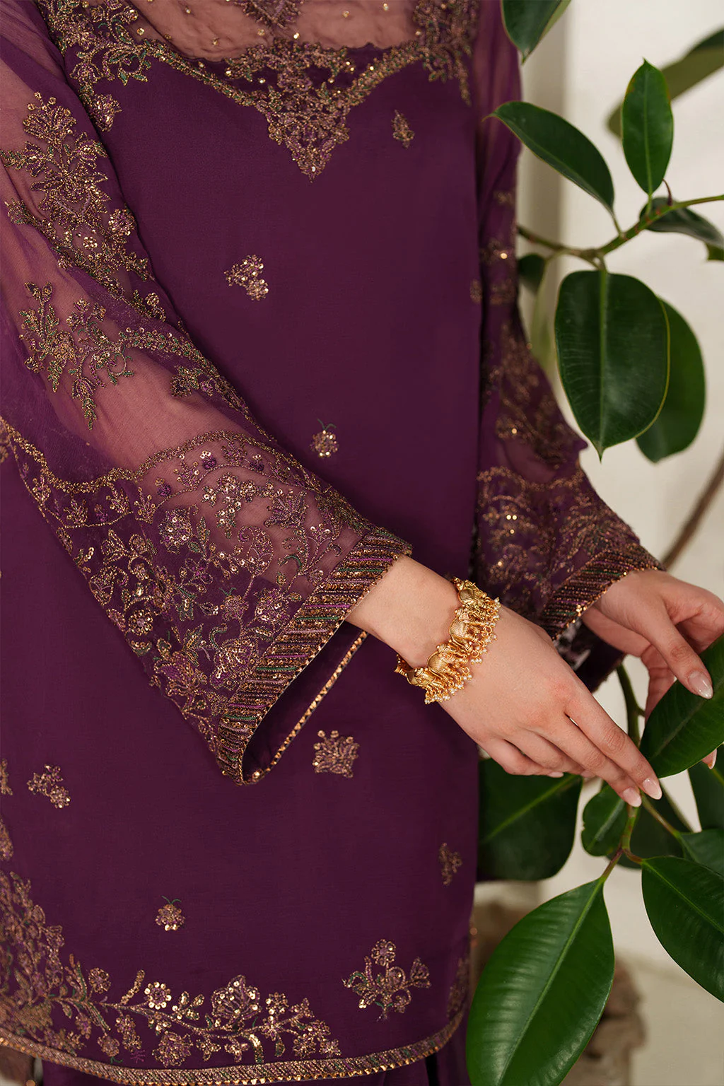 UE-624 Embroidered Chiffon - Image 4