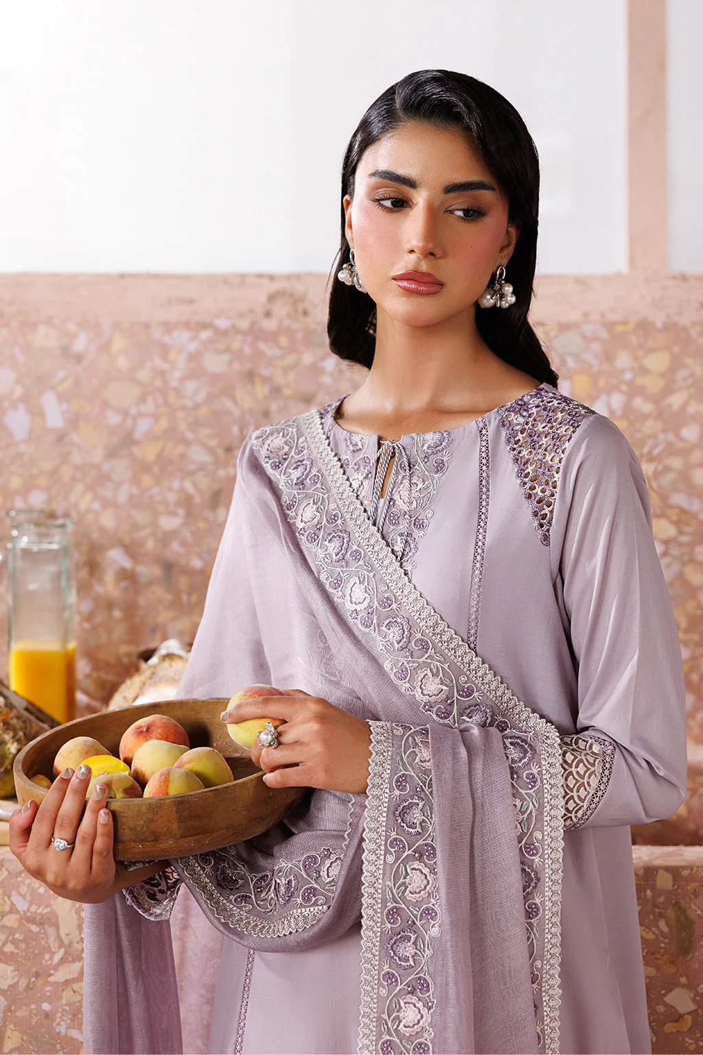 UE-697 Embroidered Lawn - Image 6