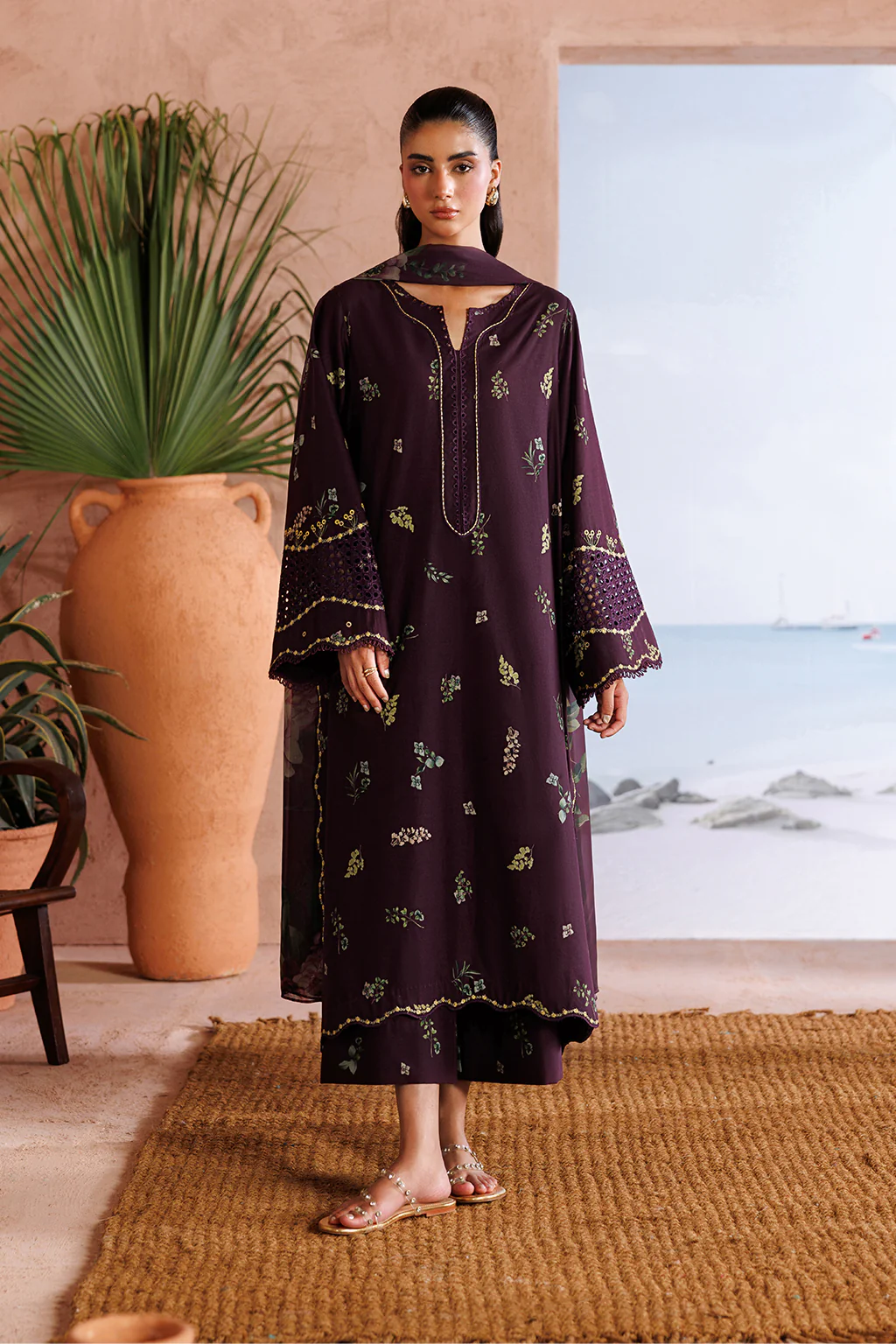 UE-710 Printed Lawn - Image 4